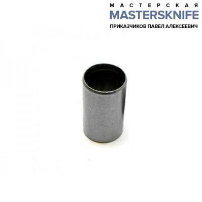 Рукоять из эластрона со втулкой 8 мм ( черная ) под клинок 3-3,5 мм