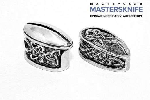 Комплект литья для ножа из мельхиора — модель КМ193